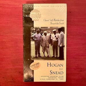 Shell's Wonderful World Of Golf Ben Hogan vs Sam Snead (VHS) 1965 Rare PGA Event